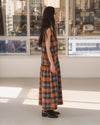 BASERANGE 25 Autumn/Winter GARLIN Dress Portugal BAS-DRGA-OC-AU25-FRAME PLAID